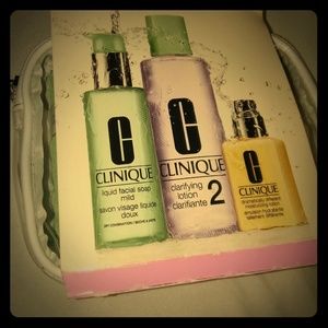 Clinique 3-Step Skin Care System BRAND NEW